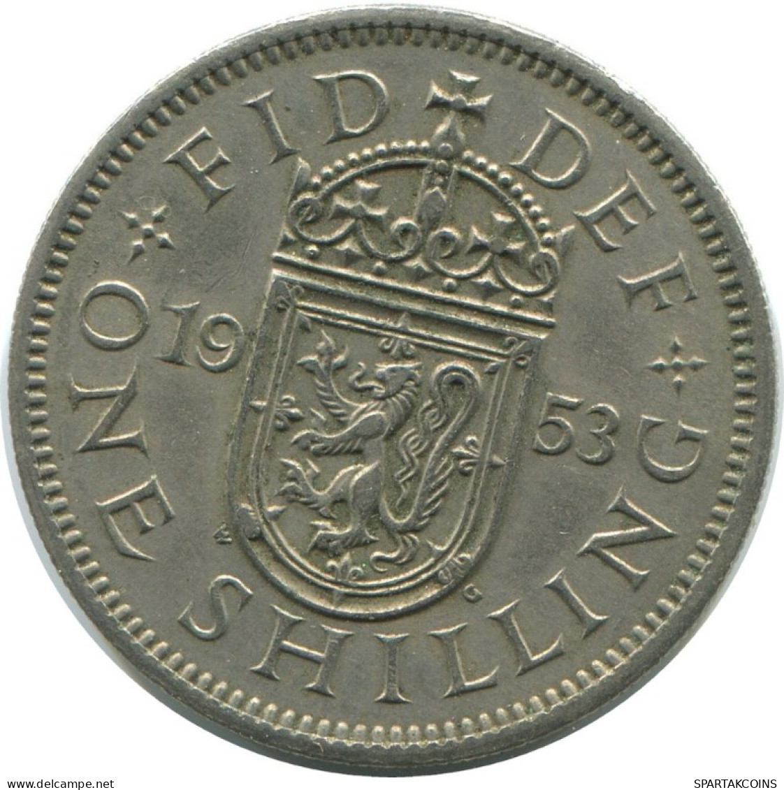 SHILLING 1953 UK GBAN BRETAÑA GREAT BRITAIN Moneda #AG994.1.E.A - I. 1 Shilling