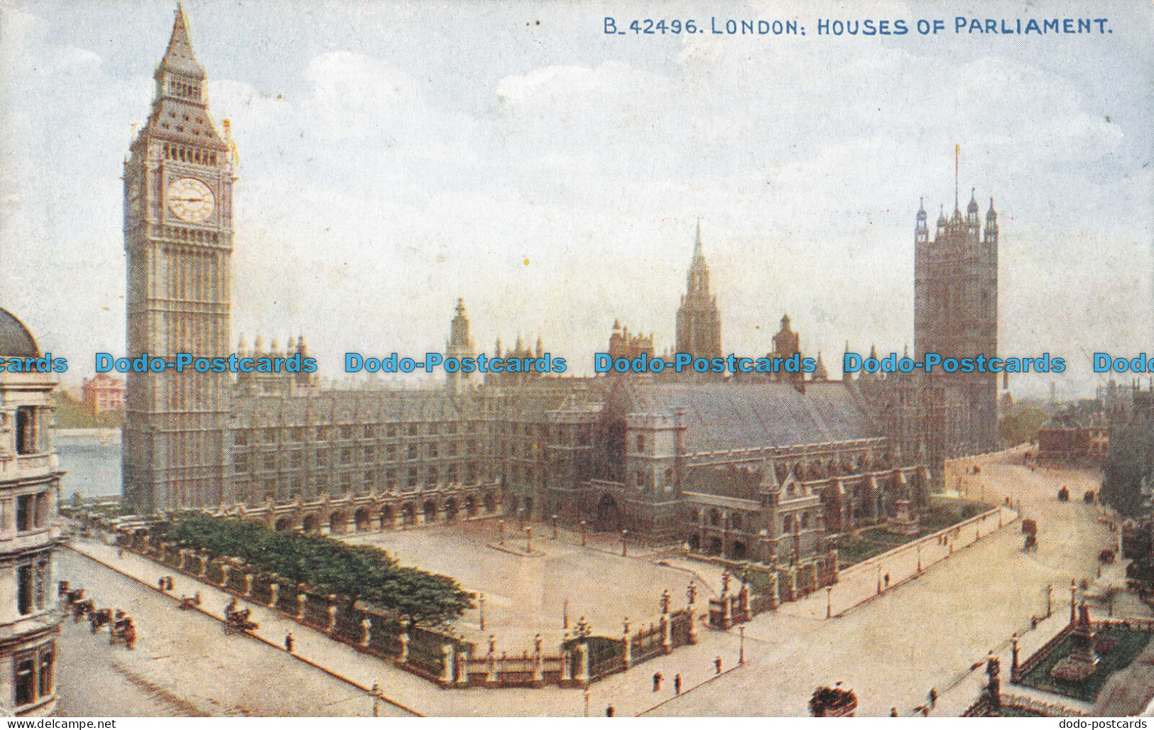 R095354 London. Houses Of Parliament. Photochrom. Celesque - Andere & Zonder Classificatie