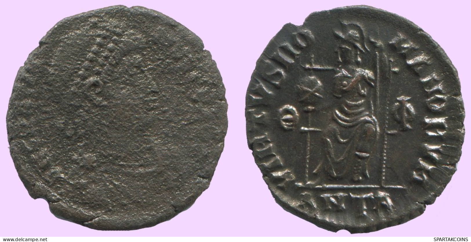 LATE ROMAN IMPERIO Moneda Antiguo Auténtico Roman Moneda 2.3g/18mm #ANT2215.14.E.A - Der Spätrömanischen Reich (363 / 476)