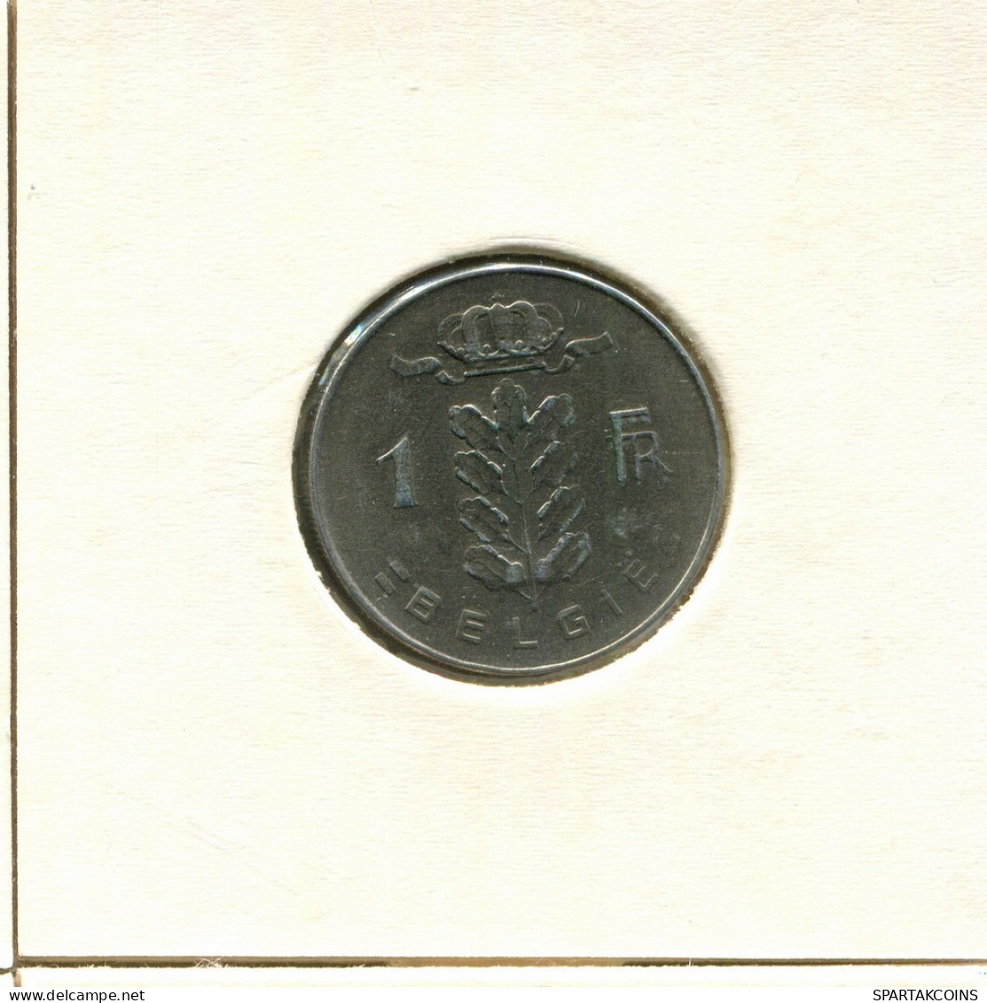 1 FRANC 1973 DUTCH Text BELGIEN BELGIUM Münze #BB191.D.A - 1 Franc