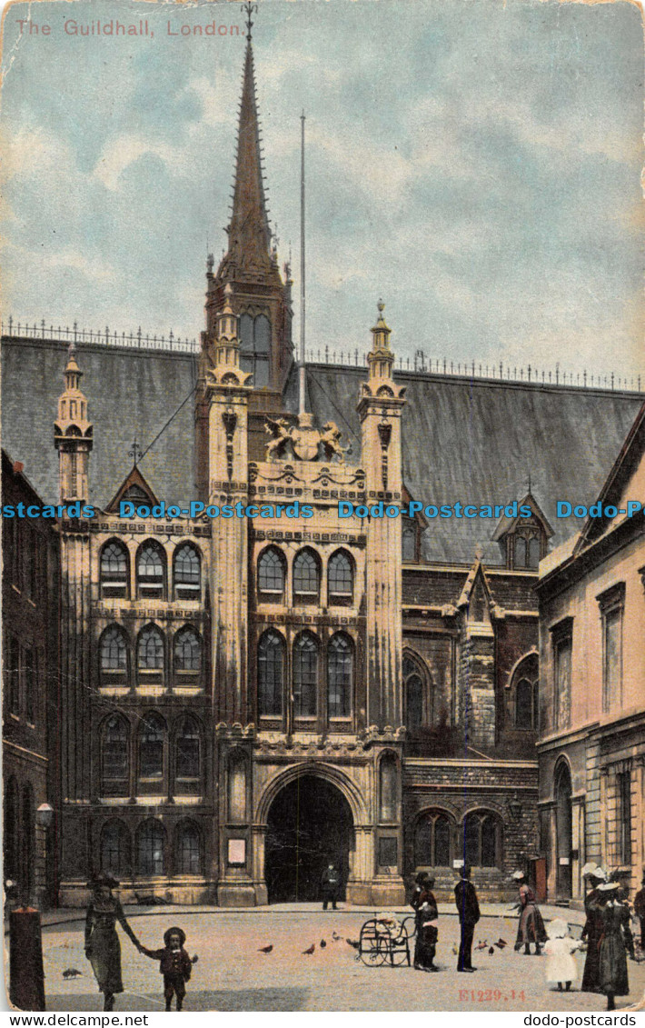 R095361 The Guildhall. London. 1909 - Andere & Zonder Classificatie