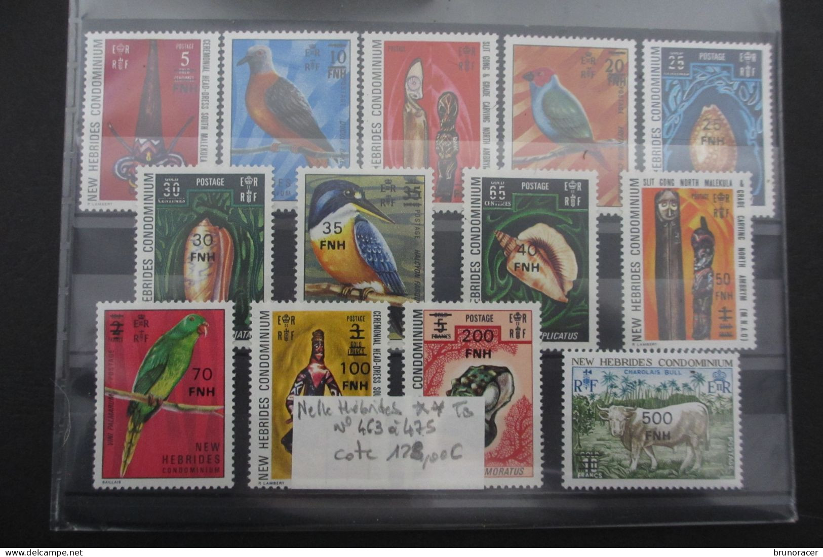 Nelle HEBRIDES N°463 à 475 NEUF** TB COTE 128 EUROS  VOIR SCANS - Unused Stamps