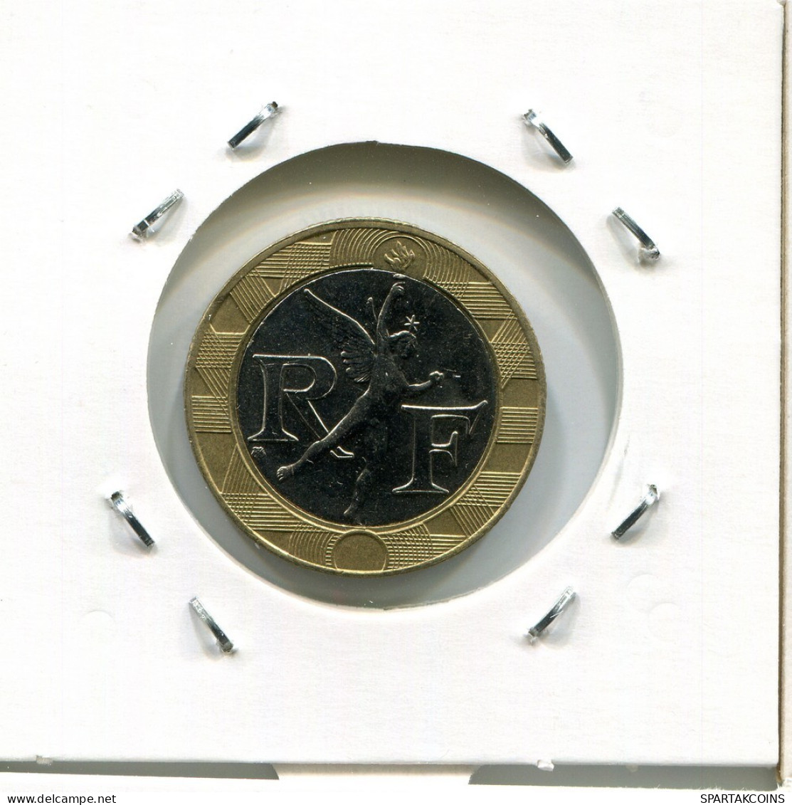 10 FRANCS 1988 FRANCE Coin BIMETALLIC French Coin #AP054.U.A - 10 Francs