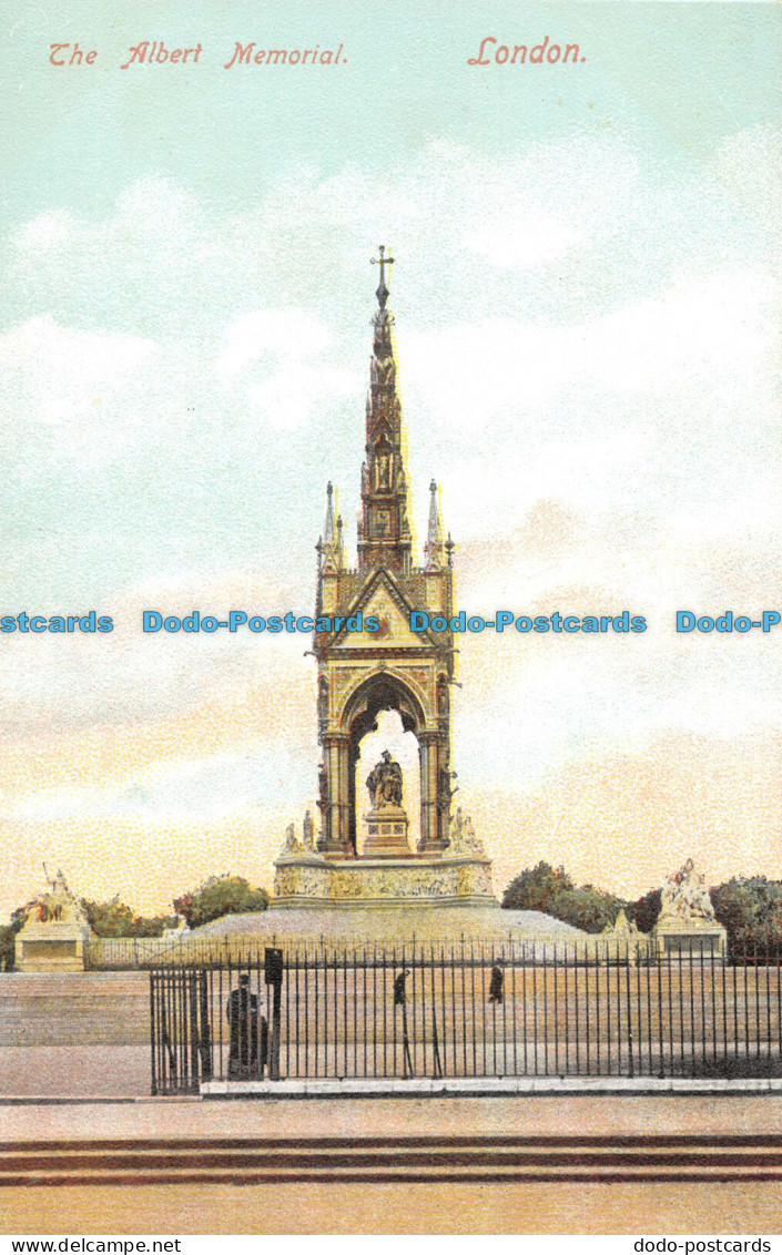 R095377 The Albert Memorial. London - Other & Unclassified