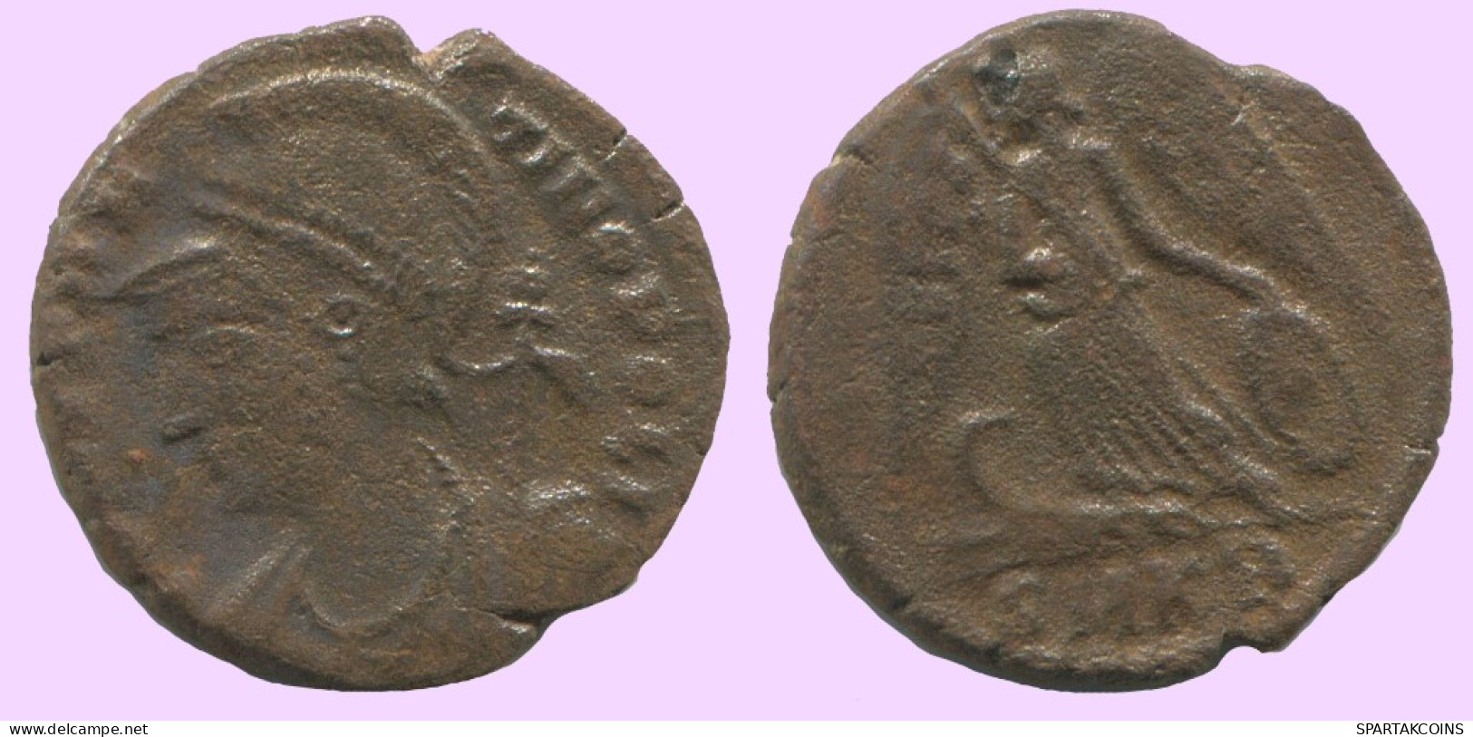 LATE ROMAN EMPIRE Coin Ancient Authentic Roman Coin 2.4g/16mm #ANT2323.14.U.A - El Bajo Imperio Romano (363 / 476)