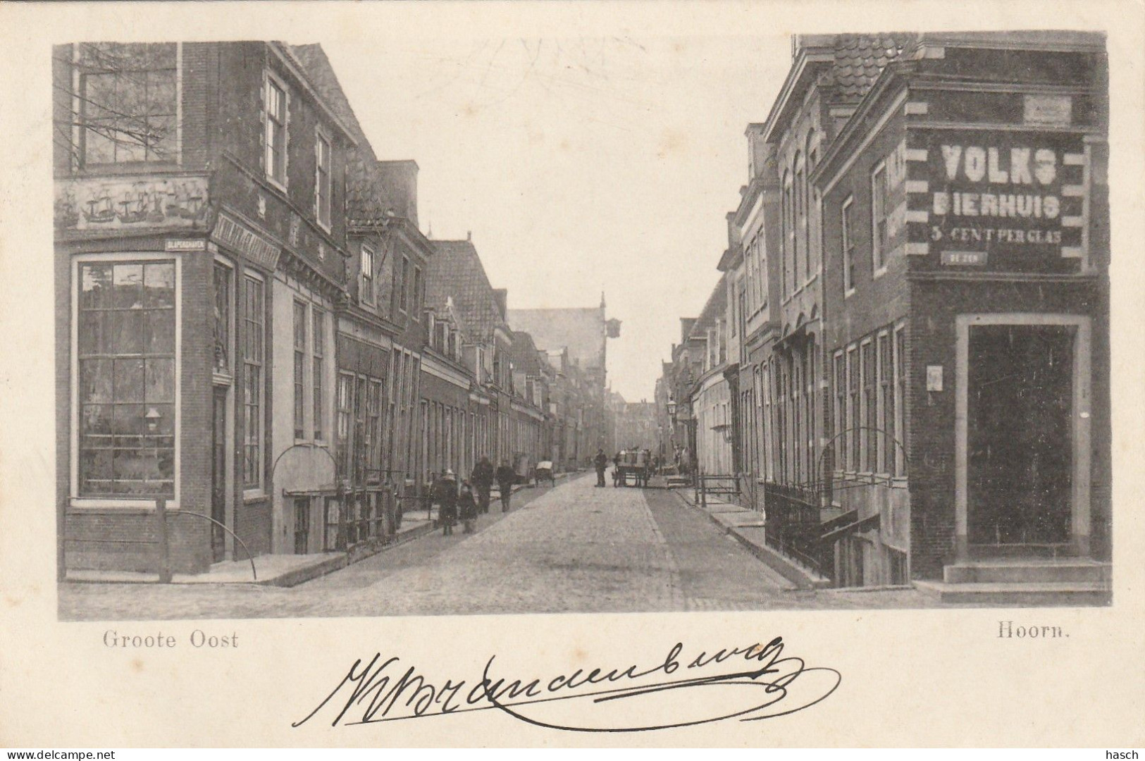 4934 119 Hoorn, Groote Oost. Rond 1900.  - Hoorn