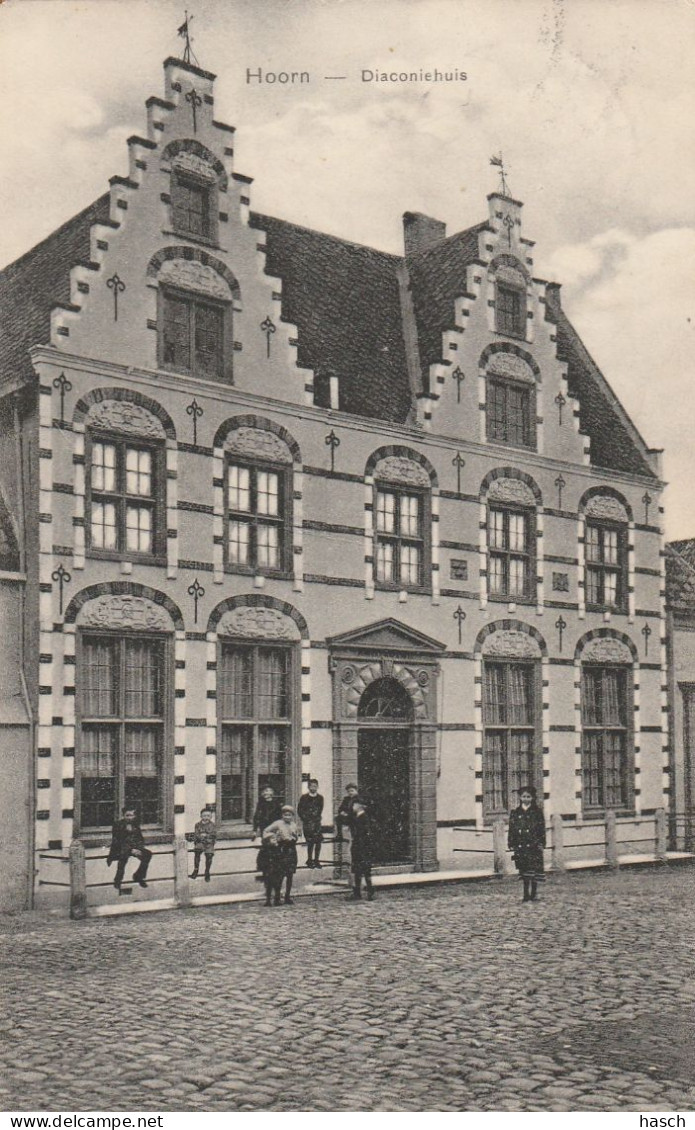 4934 117 Hoorn, Diaconiehuis. 1910.  - Hoorn