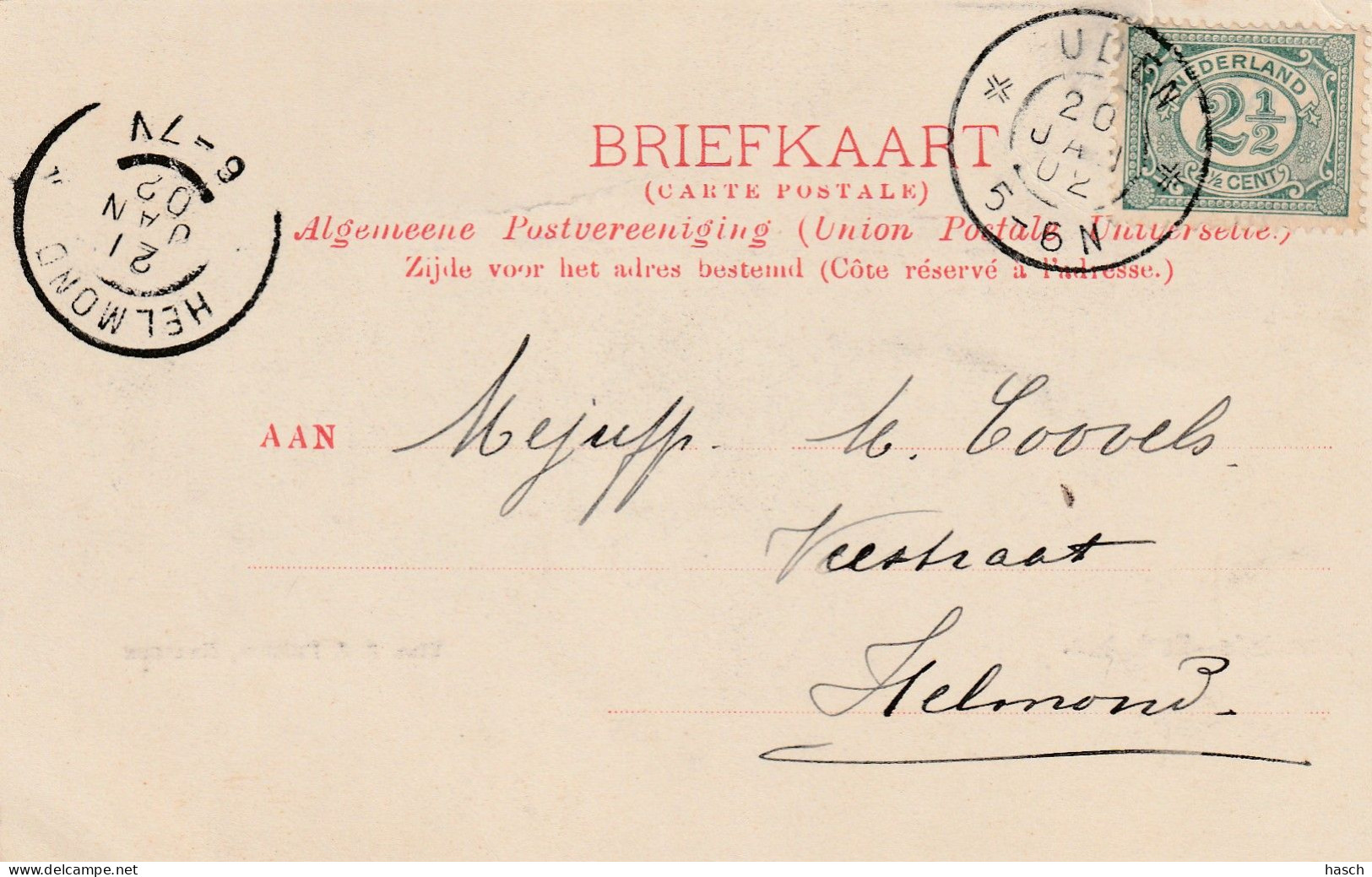 4934 96 Heemstede, Kerkplein. 1902.  - Other & Unclassified