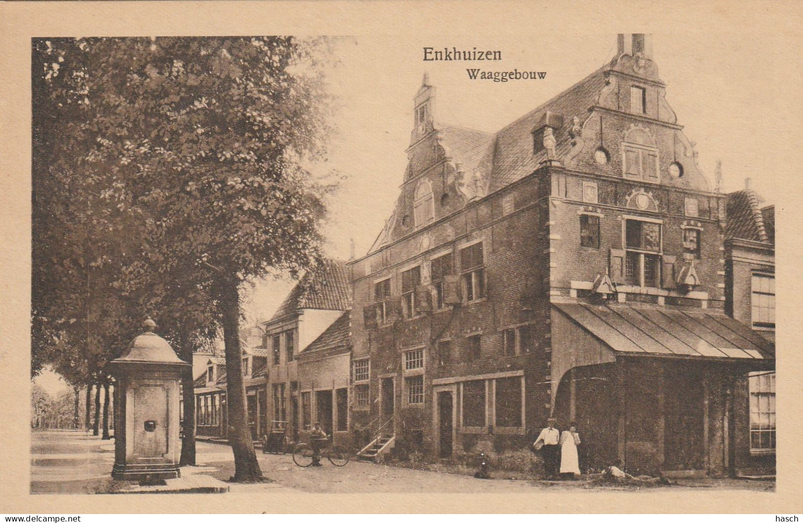 4934 77 Enkhuizen, Waaggebouw.  - Enkhuizen