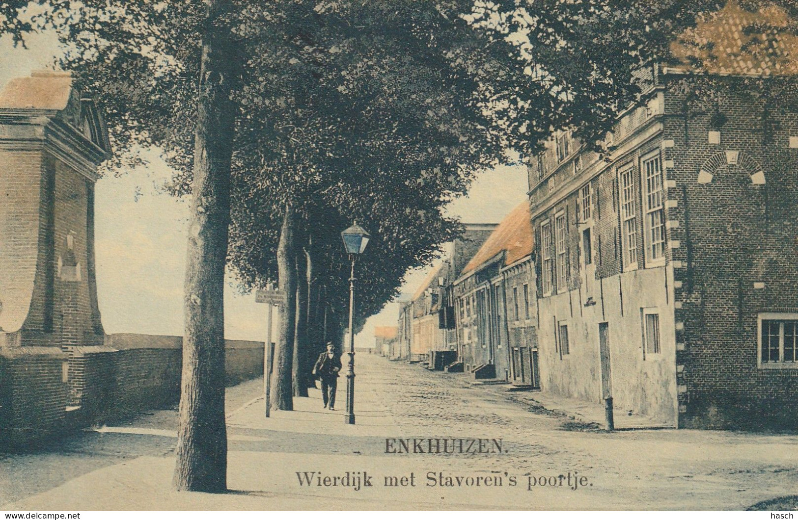 4934 74 Enkhuizen, Wierdijk Met Stavoren's Poortje.  - Enkhuizen