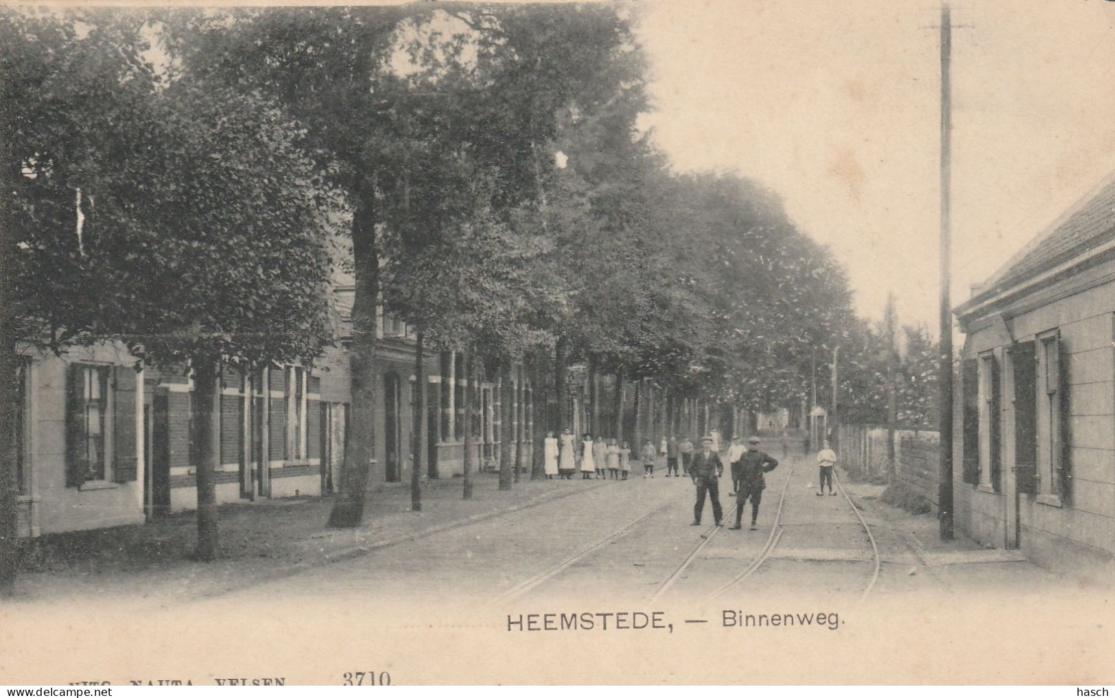 4934 63 Heemstede, Binnenweg. Linksboven Een Vouw Zie Achterkant.  - Autres & Non Classés