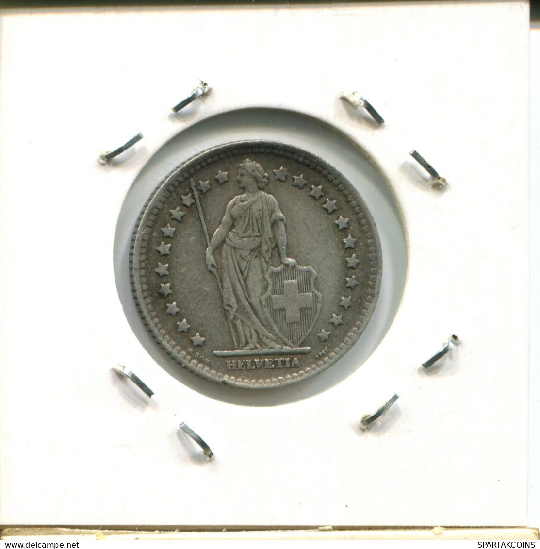 1 FRANC 1944 B SWITZERLAND Coin SILVER #AY043.3.U.A - Otros & Sin Clasificación