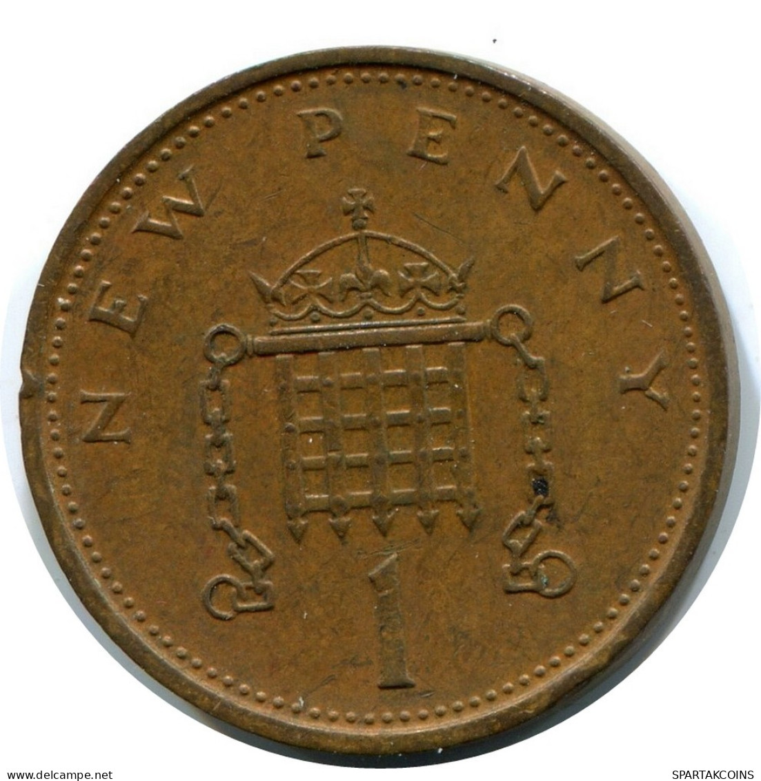 PENNY 1973 UK GREAT BRITAIN Coin #AX084.U.A - 1 Penny & 1 New Penny