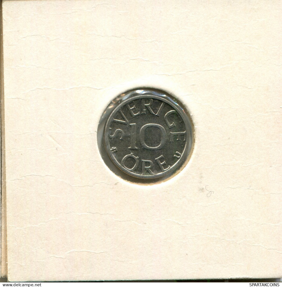 10 ORE 1983 SCHWEDEN SWEDEN Münze #AR510.D.A - Schweden