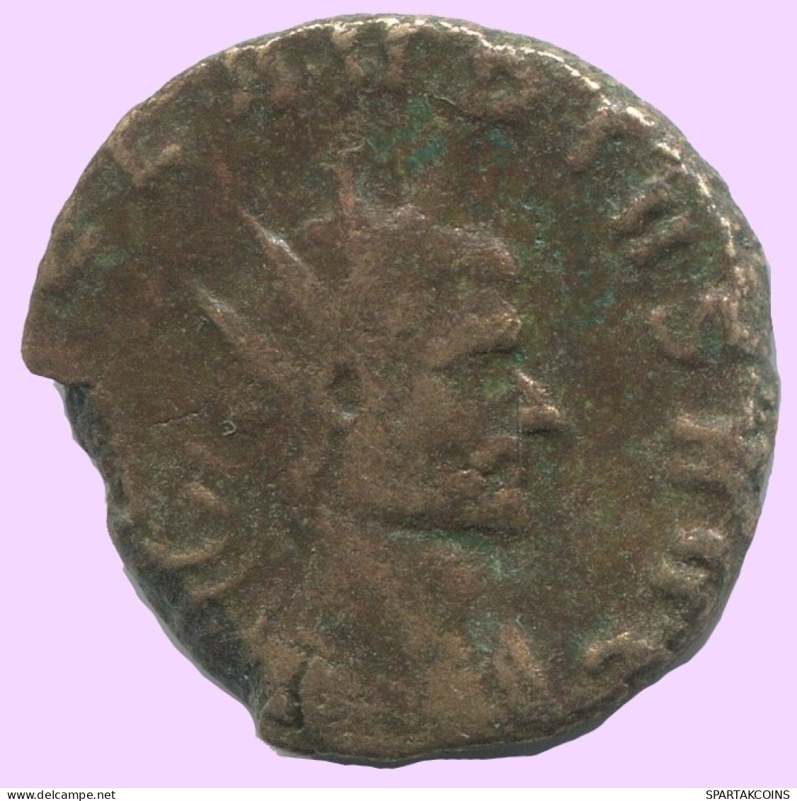 LATE ROMAN IMPERIO Follis Antiguo Auténtico Roman Moneda 2.5g/17mm #ANT2016.7.E.A - The End Of Empire (363 AD To 476 AD)