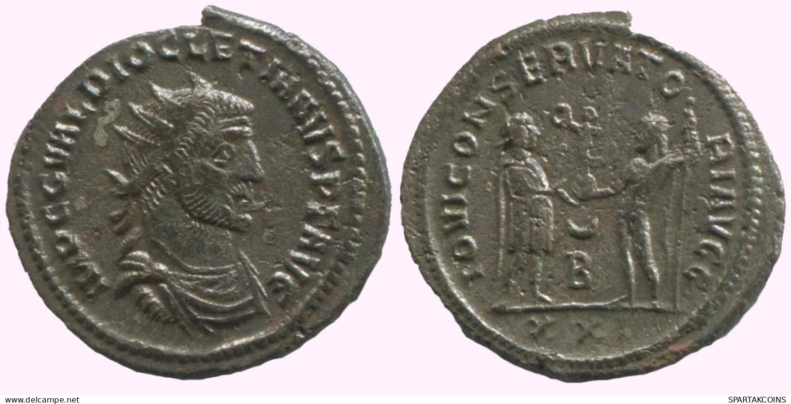 DIOCLETIAN ANTONINIANUS Antioch (? B/XXI) AD293 IOVI CONSERVAT AVGG #ANT1927..E.A - La Tetrarchía Y Constantino I El Magno (284 / 307)