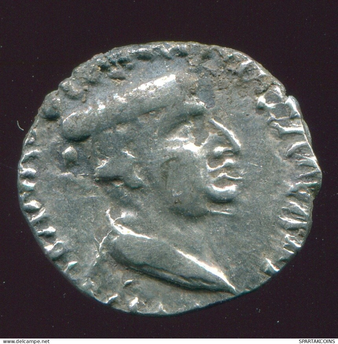 INDO-SKYTHIANS KSHATRAPAS King NAHAPANA AR Drachm 2.2g/14.9mm #GRK1592.33.U.A - Griechische Münzen