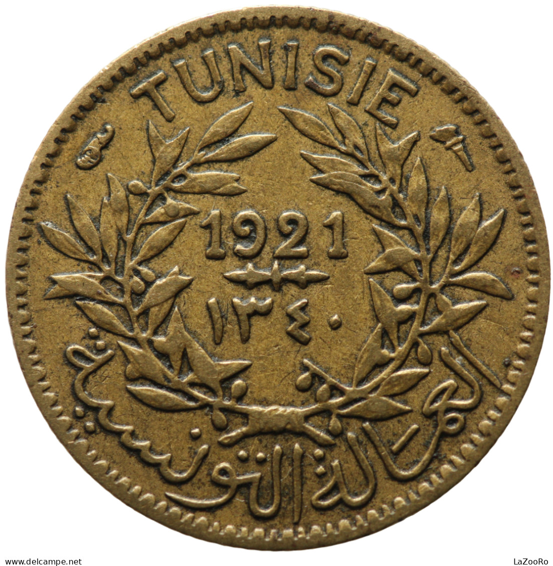 LaZooRo: Tunisia 50 Centimes 1921 XF - Tunisia