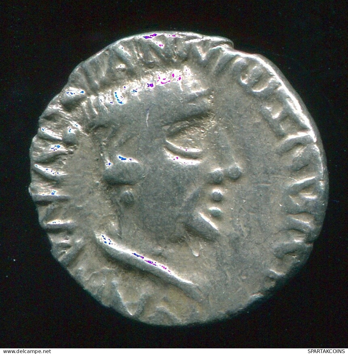 INDO-SKYTHIANS KSHATRAPAS King NAHAPANA AR Drachm 1.9g/15.6mm GRIECHISCHE Münze #GRK1641.33.D.A - Griegas