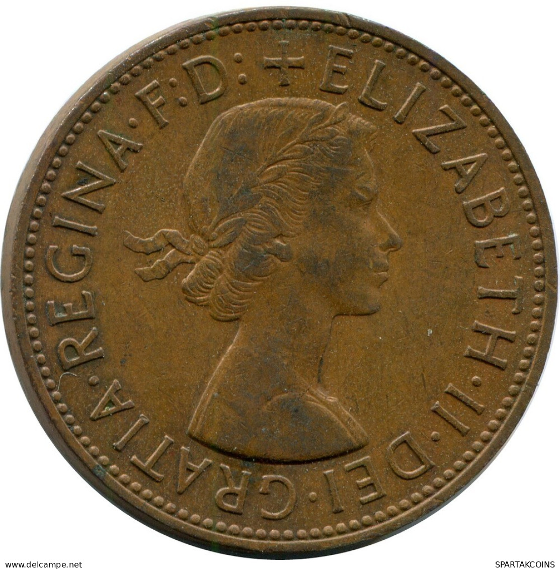 PENNY 1962 UK GROßBRITANNIEN GREAT BRITAIN Münze #BB032.D.A - D. 1 Penny