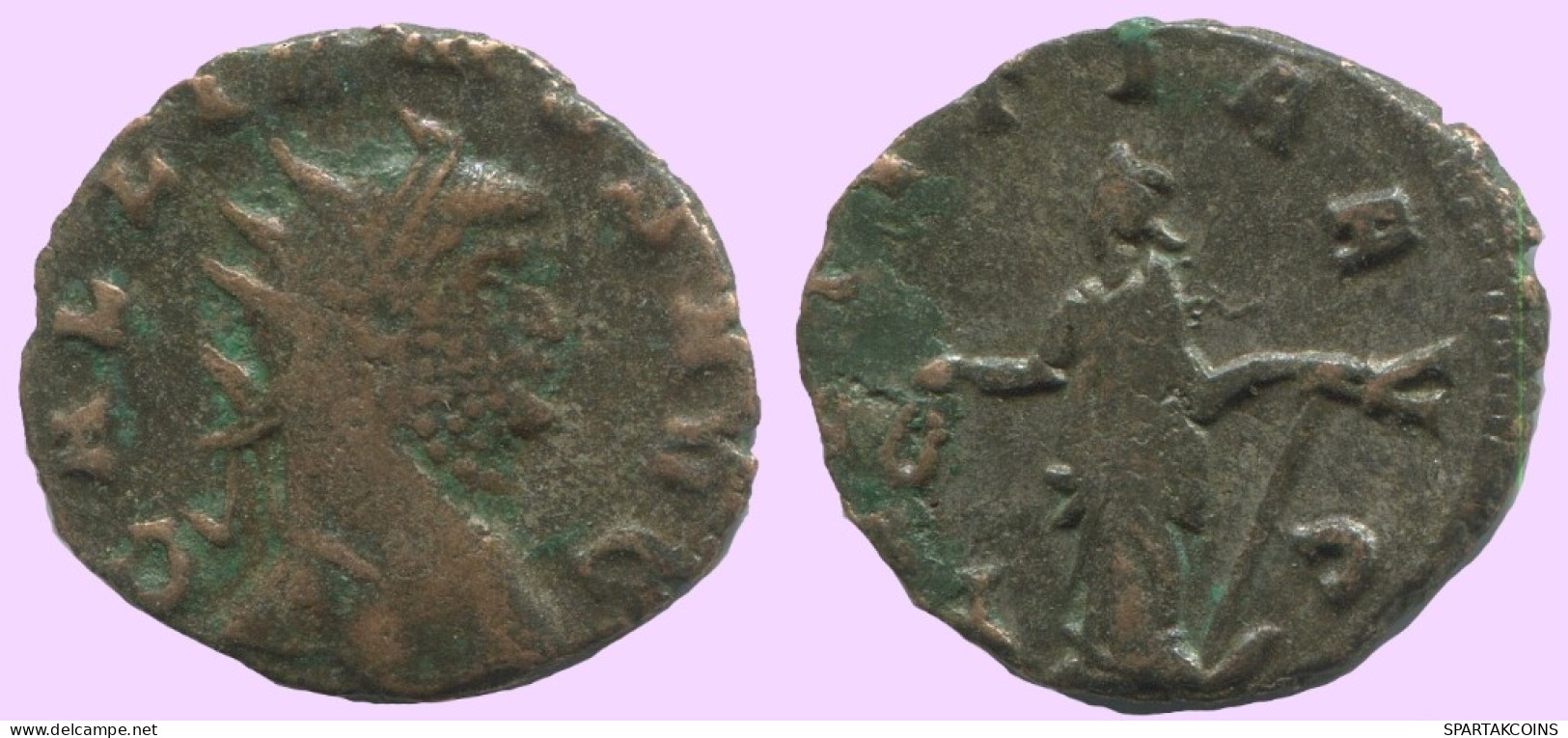 LATE ROMAN EMPIRE Follis Ancient Authentic Roman Coin 2.5g/19mm #ANT1958.7.U.A - La Fin De L'Empire (363-476)