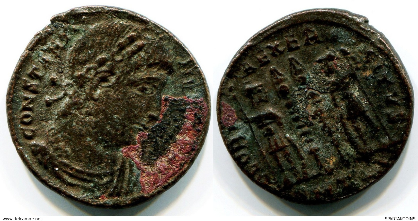 CONSTANTINE I THESSALONICA FROM THE ROYAL ONTARIO MUSEUM #ANC11131.14.E.A - El Imperio Christiano (307 / 363)