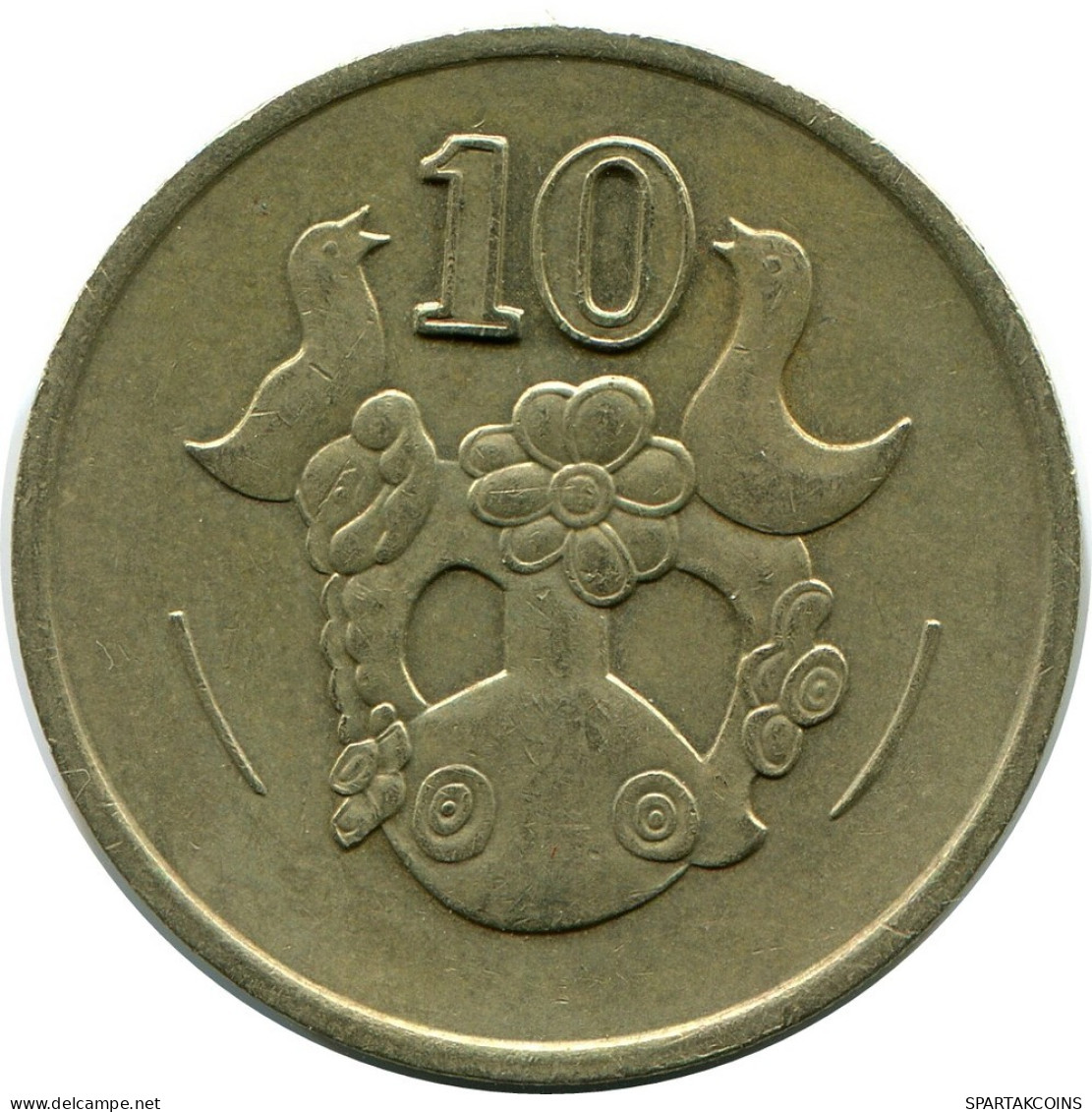 10 CENTS 1993 CHYPRE CYPRUS Pièce #AP304.F.A - Zypern