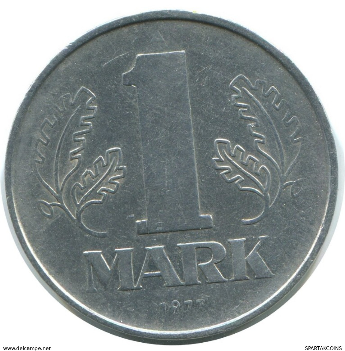 1 MARK 1977 A DDR EAST DEUTSCHLAND Münze GERMANY #AE136.D.A - 1 Mark