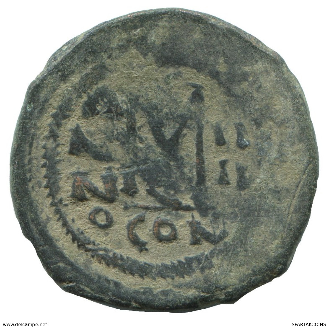 FLAVIUS JUSTINUS II FOLLIS Antiguo BYZANTINE Moneda 10.5g/33mm #AA498.19.E.A - Bizantine