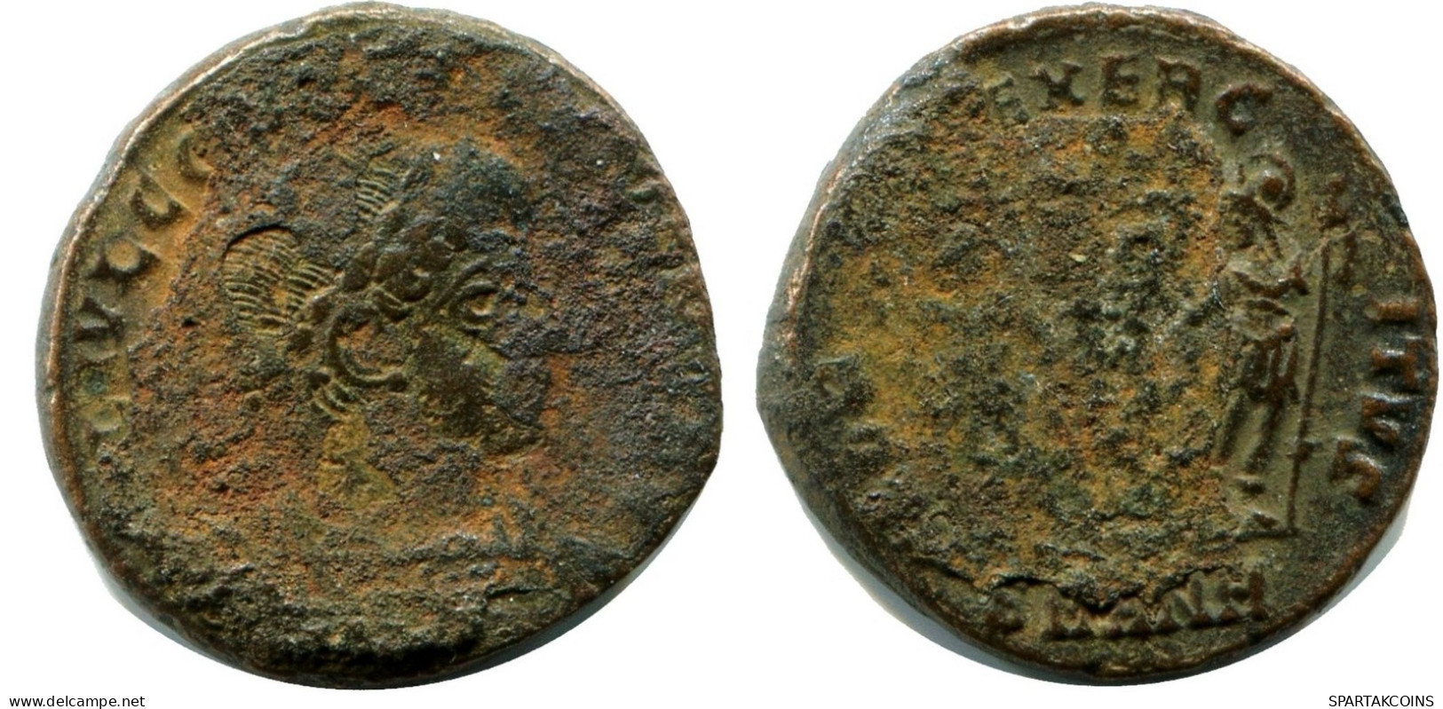 CONSTANS MINTED IN ANTIOCH FOUND IN IHNASYAH HOARD EGYPT #ANC11835.14.E.A - L'Empire Chrétien (307 à 363)
