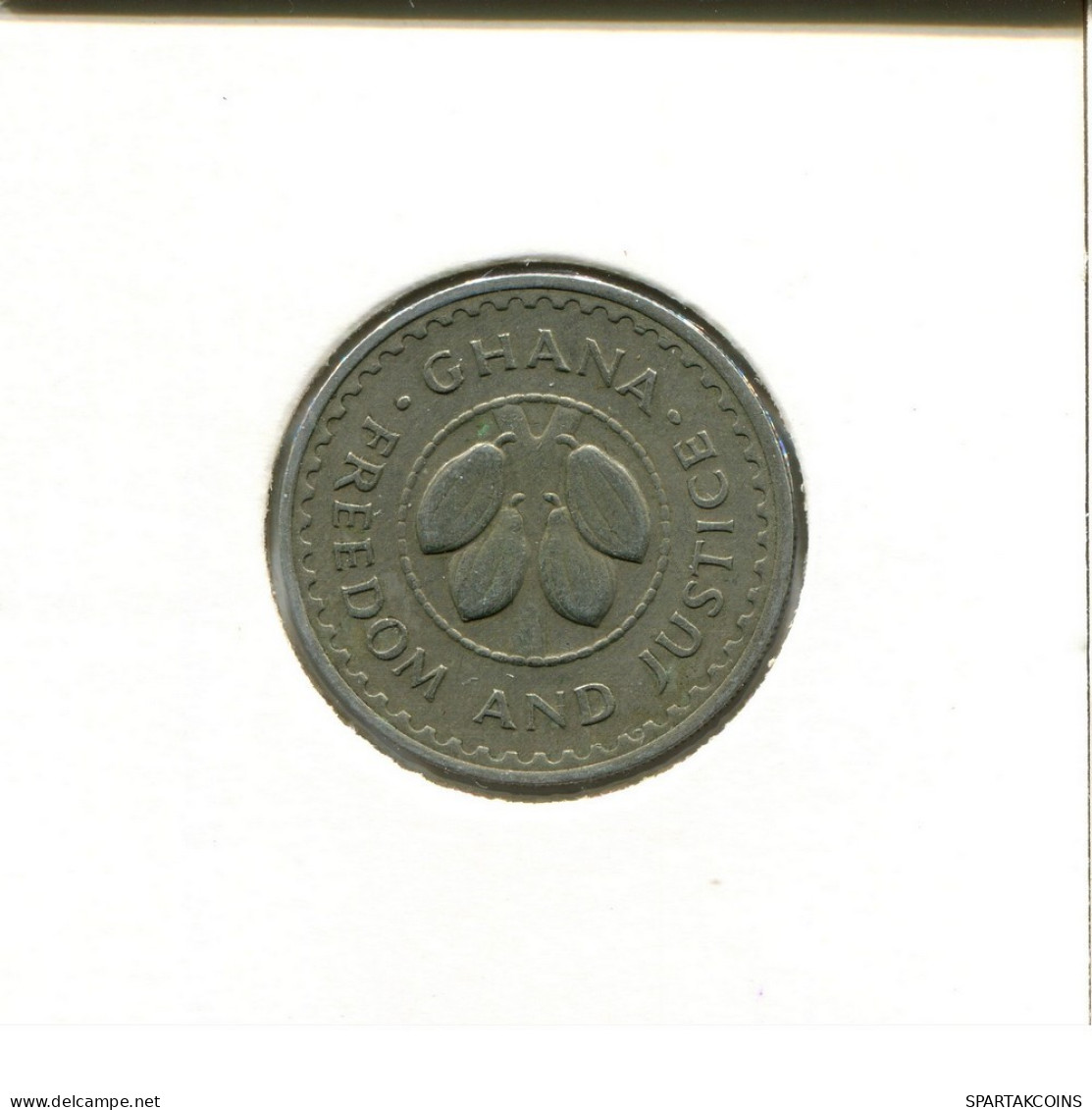 10 PESEWAS 1967 GHANA Coin #AY282.U.A - Ghana