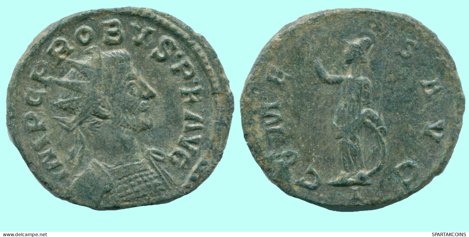 PROBUS AE ANTONINIANUS LUGDUNUM Mint AD 279 COMES AVG 3.0g/23mm #ANC13059.17.D.A - The Military Crisis (235 AD To 284 AD)