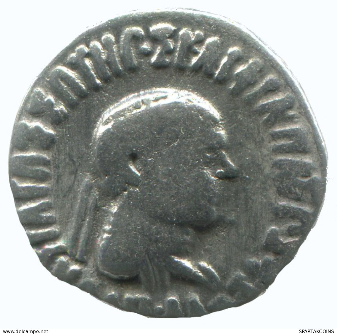 BAKTRIA APOLLODOTOS II SOTER PHILOPATOR MEGAS AR DRACHM 2.2g/18mm #AA308.40.F.A - Griegas