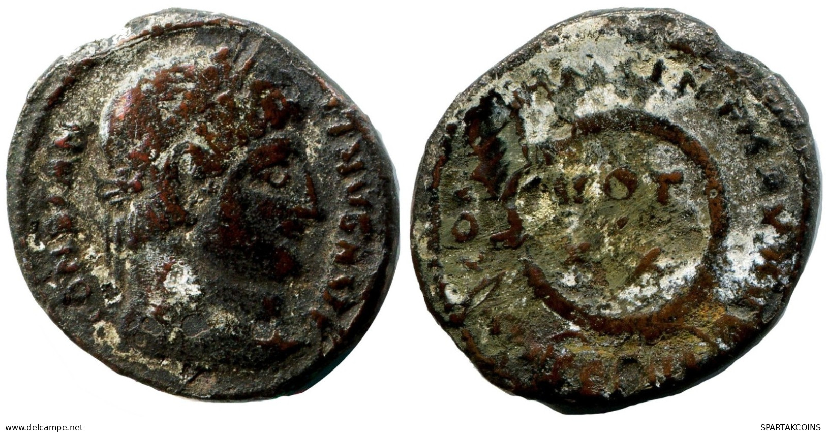 CONSTANTINE I THESSALONICA FROM THE ROYAL ONTARIO MUSEUM #ANC11113.14.D.A - El Imperio Christiano (307 / 363)