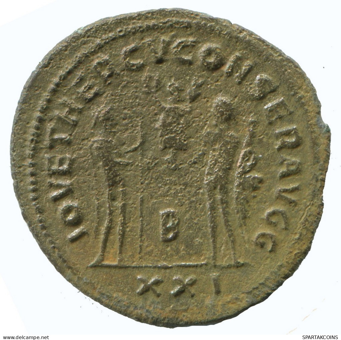 DIOCLETIAN ANTONINIANUS Antiochia B/xxi AD323 Iovetherc 3.1g/23mm #NNN1953.18.E.A - The Tetrarchy (284 AD To 307 AD)