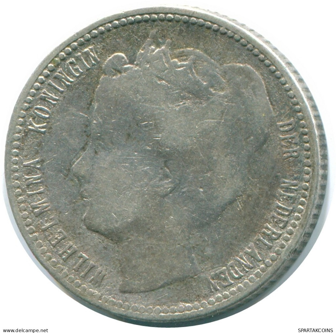 1/4 GULDEN 1900 CURACAO NÉERLANDAIS NETHERLANDS ARGENT Colonial Pièce #NL10528.4.F.A - Curacao