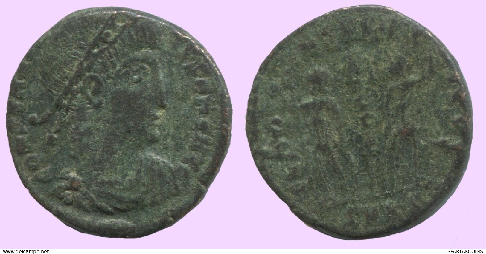 Authentische Antike Spätrömische Münze RÖMISCHE Münze 1.7g/15mm #ANT2445.14.D.A - La Fin De L'Empire (363-476)
