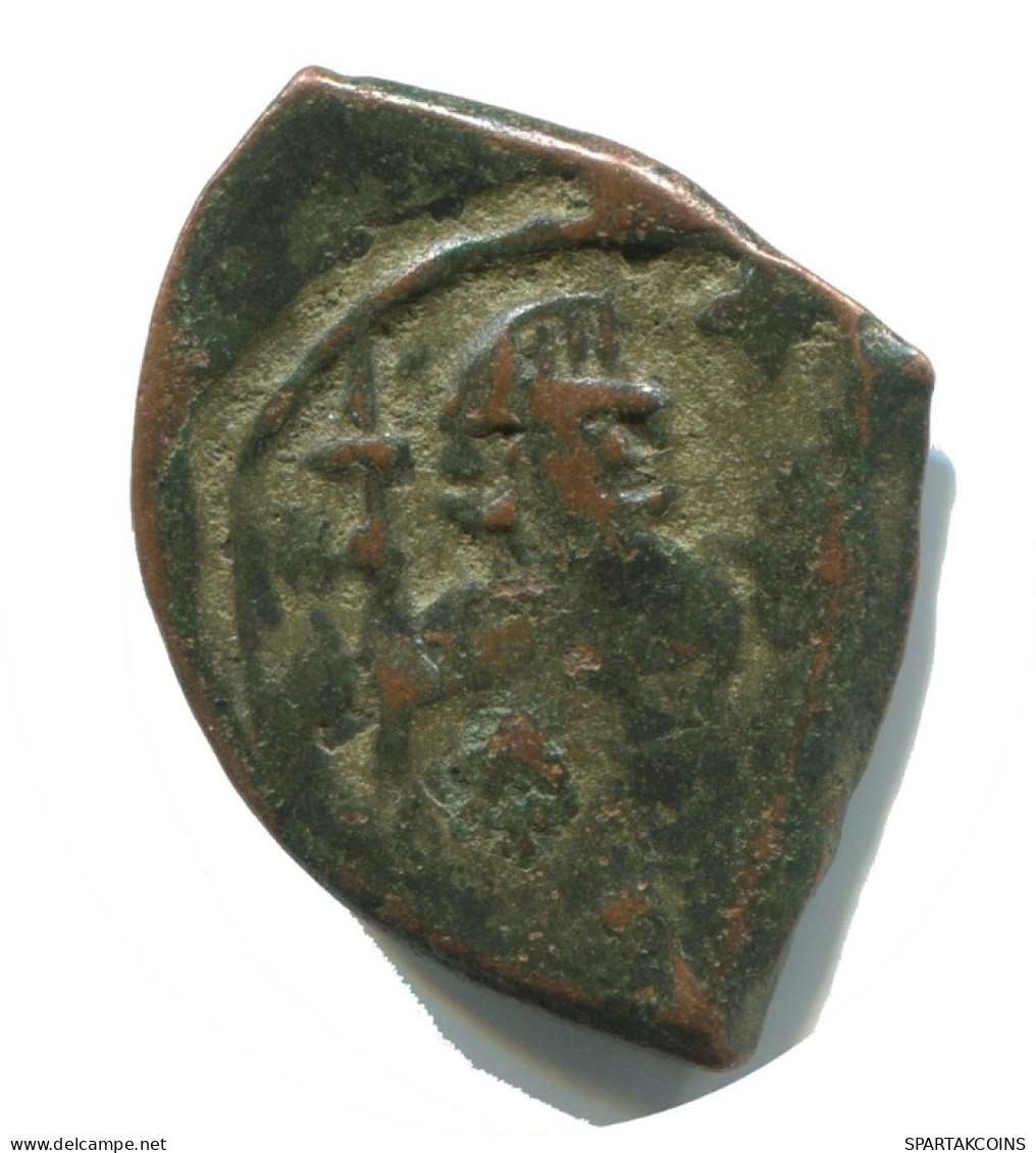 HERACLIUS FOLLIS Auténtico ORIGINAL Antiguo BYZANTINE Moneda 3.9g/25mm #AB370.9.E.A - Byzantinische Münzen