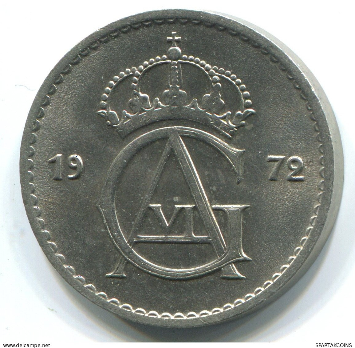 50 ORE 1972 SUECIA SWEDEN Moneda #WW1097.E.A - Schweden