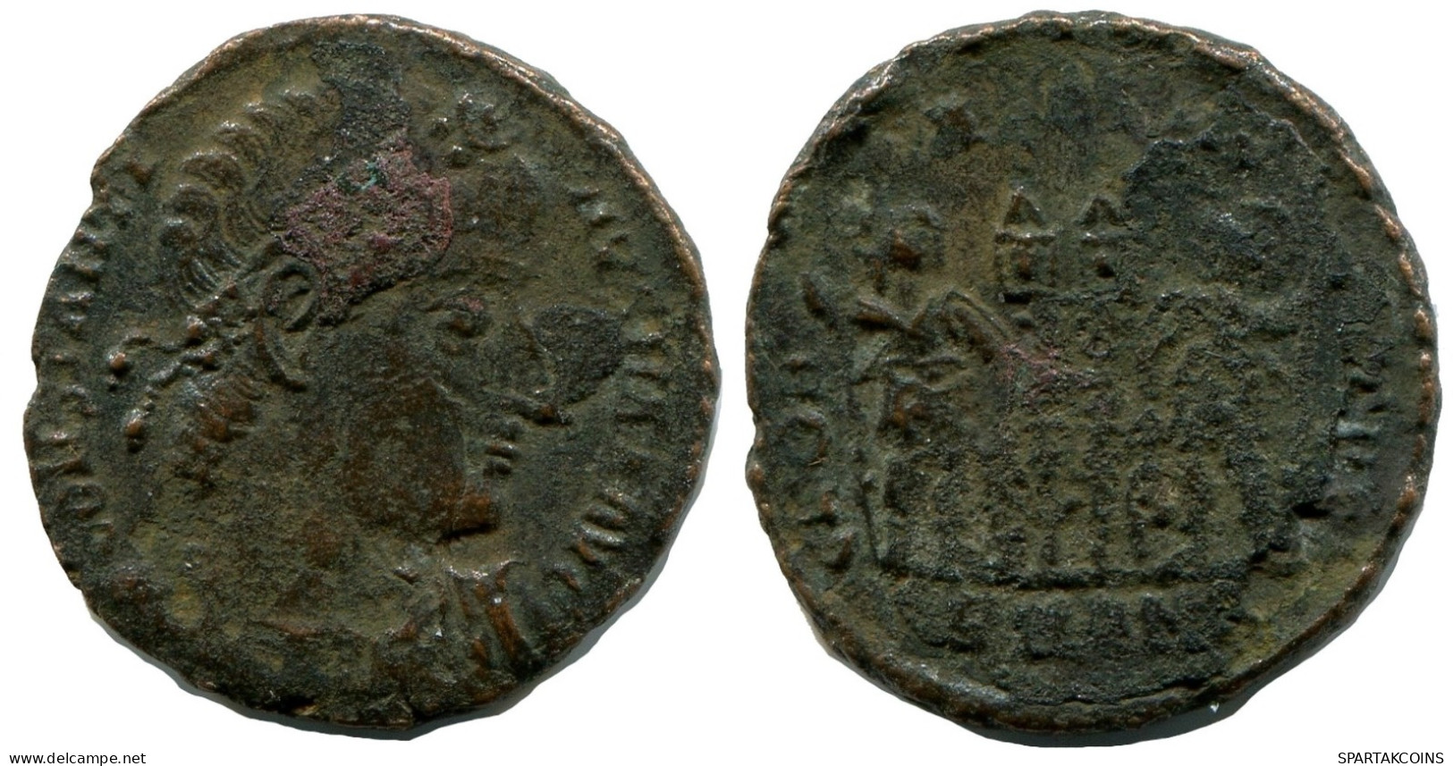 CONSTANTINE I MINTED IN ANTIOCH FROM THE ROYAL ONTARIO MUSEUM #ANC10650.14.F.A - El Imperio Christiano (307 / 363)