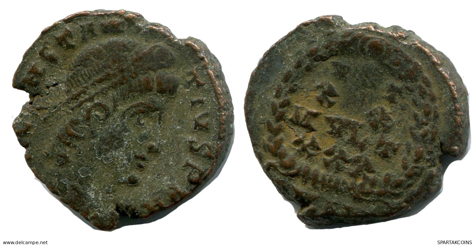 CONSTANTIUS II ALEKSANDRIA FROM THE ROYAL ONTARIO MUSEUM #ANC10268.14.U.A - The Christian Empire (307 AD Tot 363 AD)