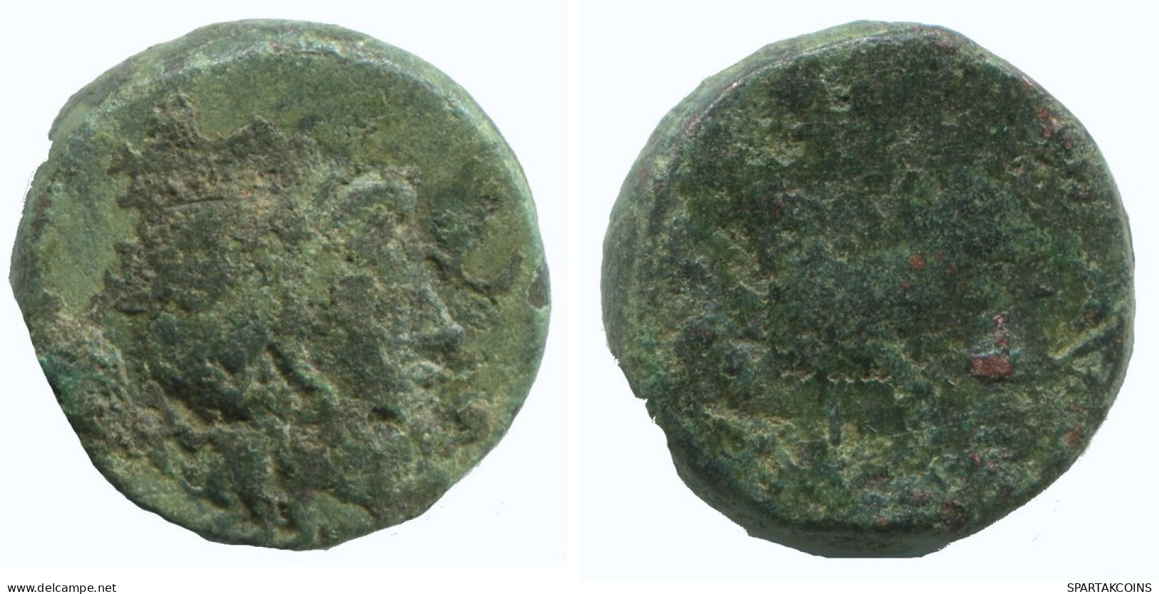 Authentic Original Ancient GREEK Coin 4g/15mm #NNN1408.9.U.A - Griechische Münzen