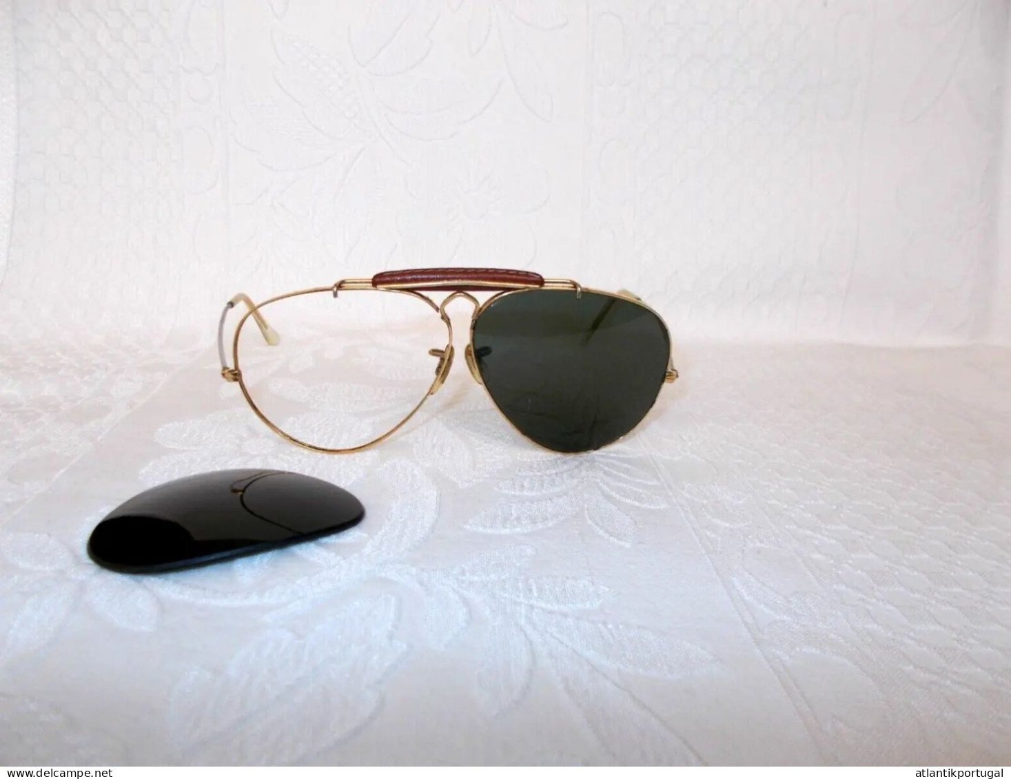 Vintage Sonnenbrille Ray-Ban B&L USA Aviator 62 - 14 - Andere & Zonder Classificatie