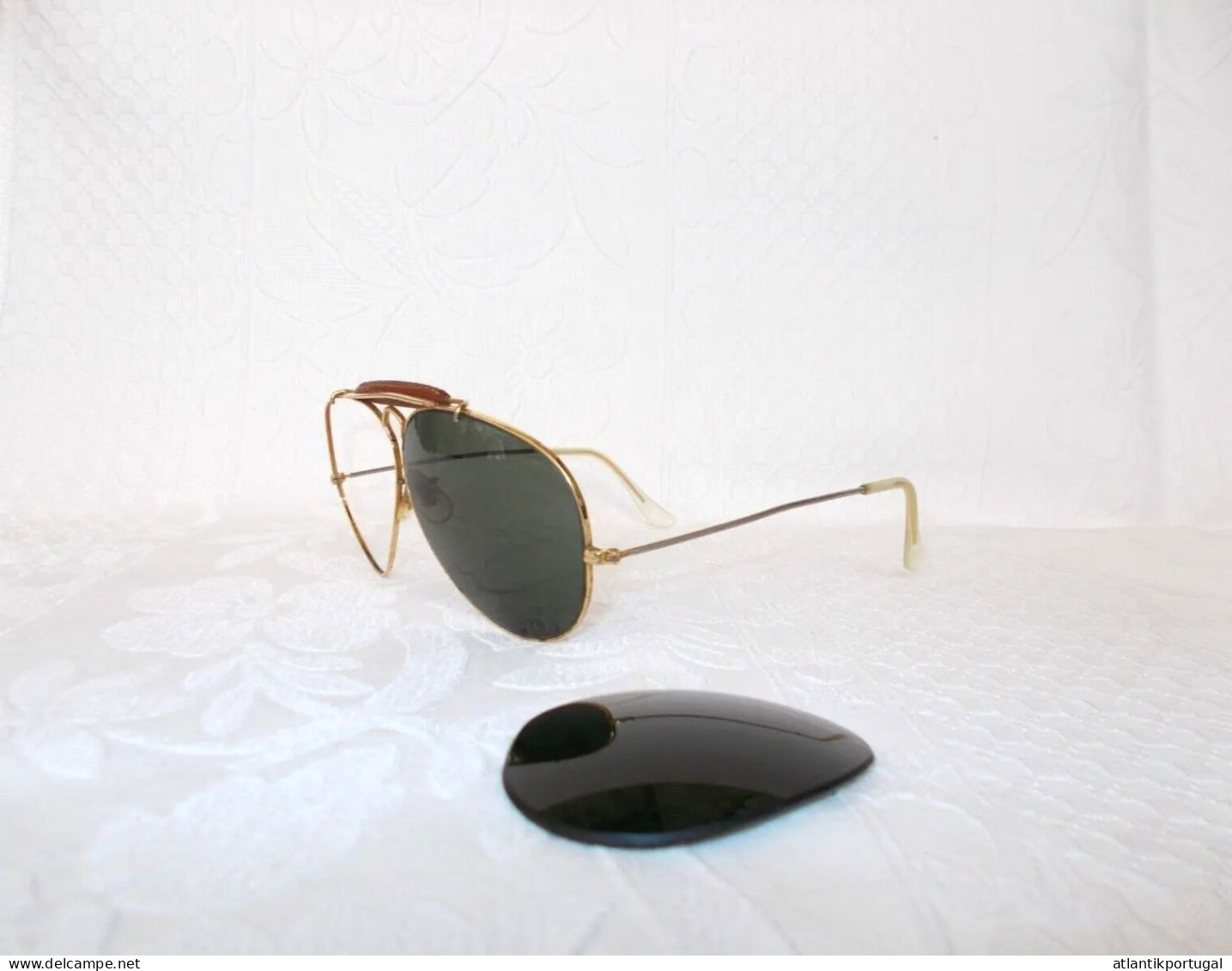 Vintage Sonnenbrille Ray-Ban B&L USA Aviator 62 - 14 - Autres & Non Classés