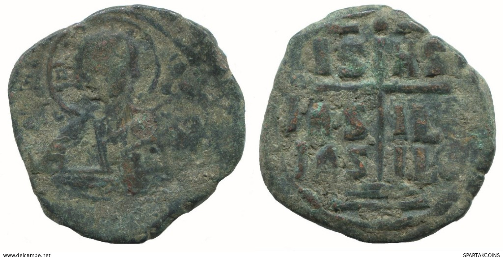 ROMANOS III ARGYRUS ANONYMOUS Antique BYZANTIN Pièce 11g/30mm #AA575.21.F.A - Bizantinas