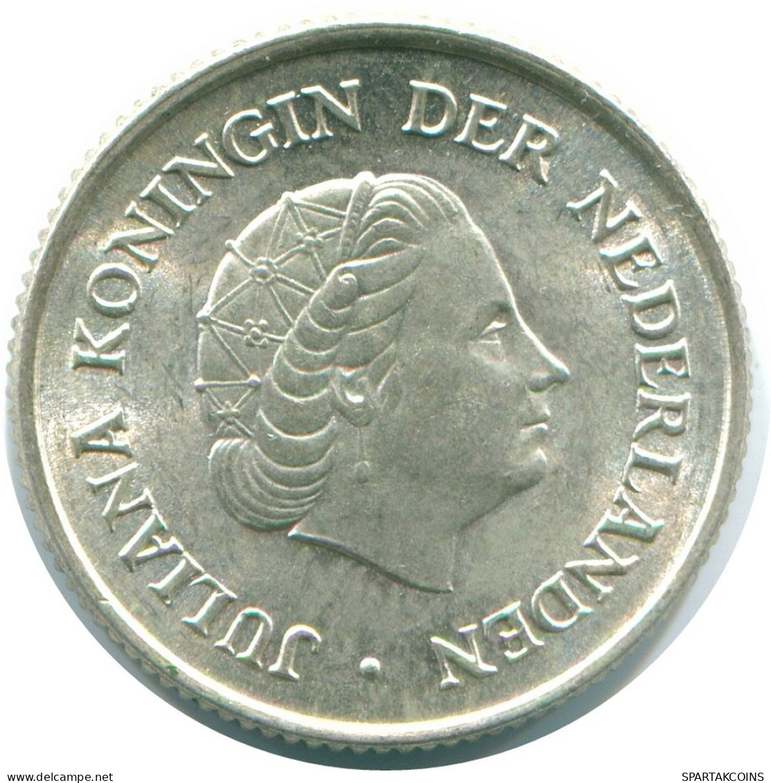 1/4 GULDEN 1970 NIEDERLÄNDISCHE ANTILLEN SILBER Koloniale Münze #NL11624.4.D.A - Netherlands Antilles
