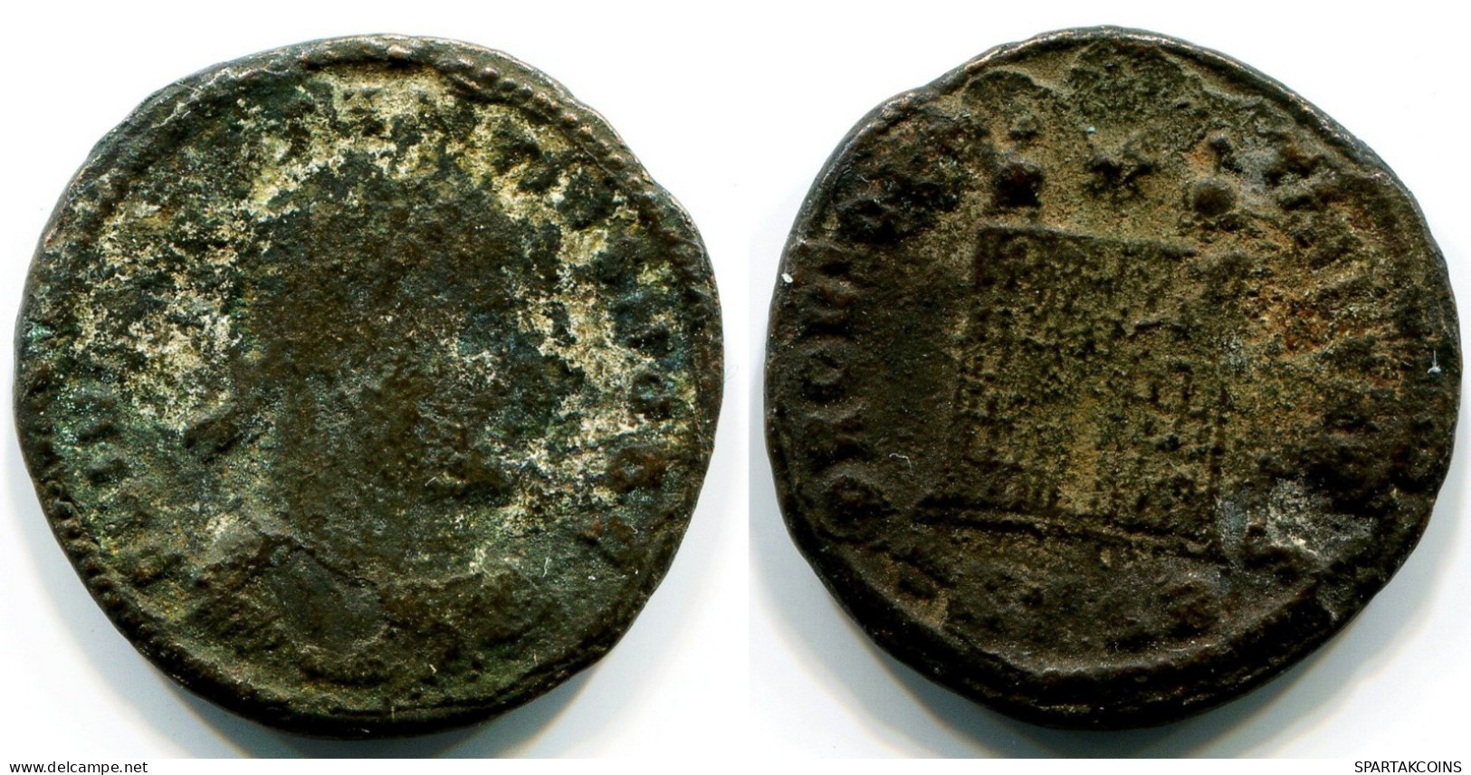 CONSTANTINE I THESSALONICA FROM THE ROYAL ONTARIO MUSEUM #ANC11140.14.E.A - The Christian Empire (307 AD To 363 AD)