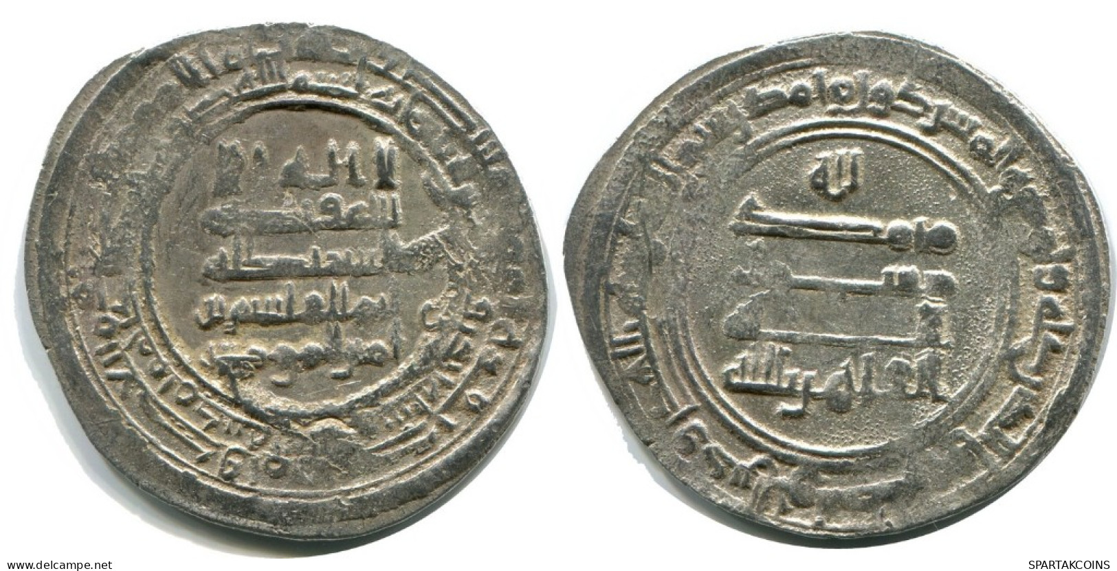 UMAYYAD CALIPHATE Silver DIRHAM Medieval Islamic Coin #AH173.45.D.A - Orientalische Münzen