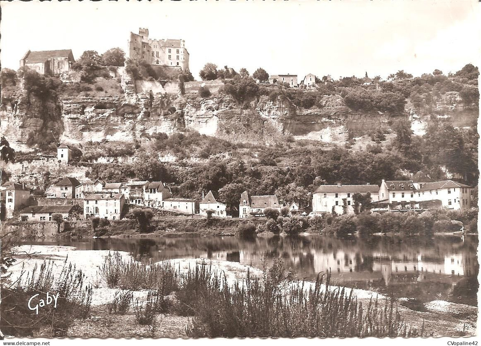 BEYNAC (24) Le Château Et Le Village (VALLEE DE LA DORDOGNE)  CPSM  GF - Sonstige & Ohne Zuordnung