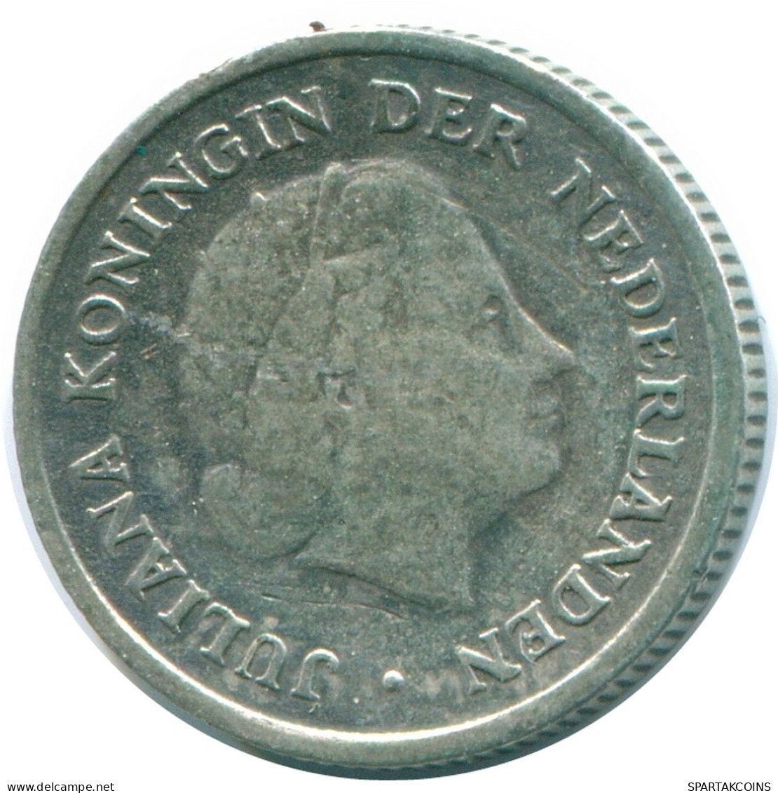 1/10 GULDEN 1957 NETHERLANDS ANTILLES SILVER Colonial Coin #NL12138.3.U.A - Niederländische Antillen